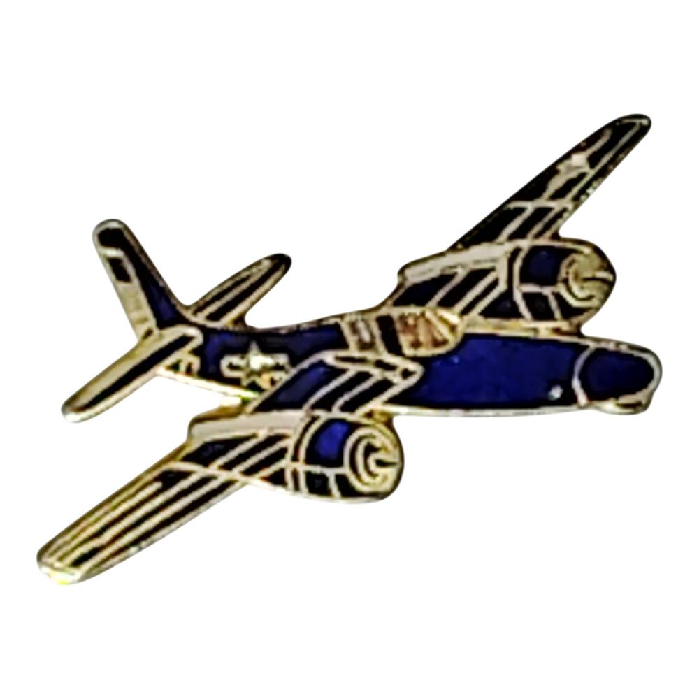Grumman F7F 2 Tiger Cat Twin-Engine Aircraft Hat, Lapel, Brooch Pin – Aviation